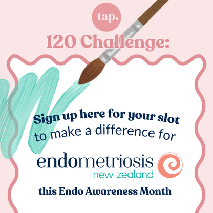BOP Locals: We Need You! 120 Challenge 'Paint a Square' for Endometriosis New Zealand