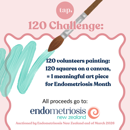 BOP Locals: We Need You! 120 Challenge 'Paint a Square' for Endometriosis New Zealand