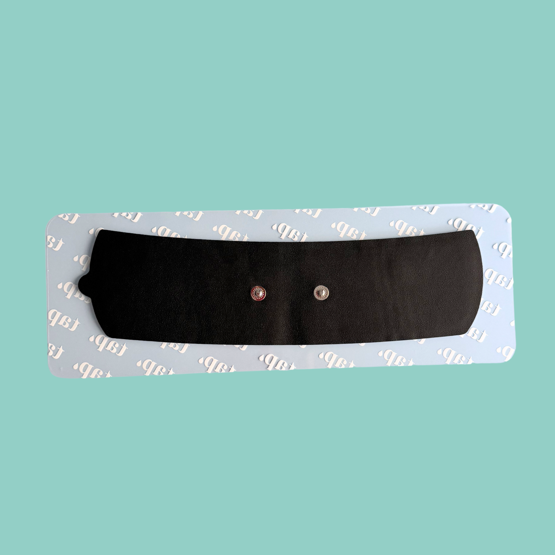 Black Curvy Tummy TENS Replacement Pad from Tap. Health