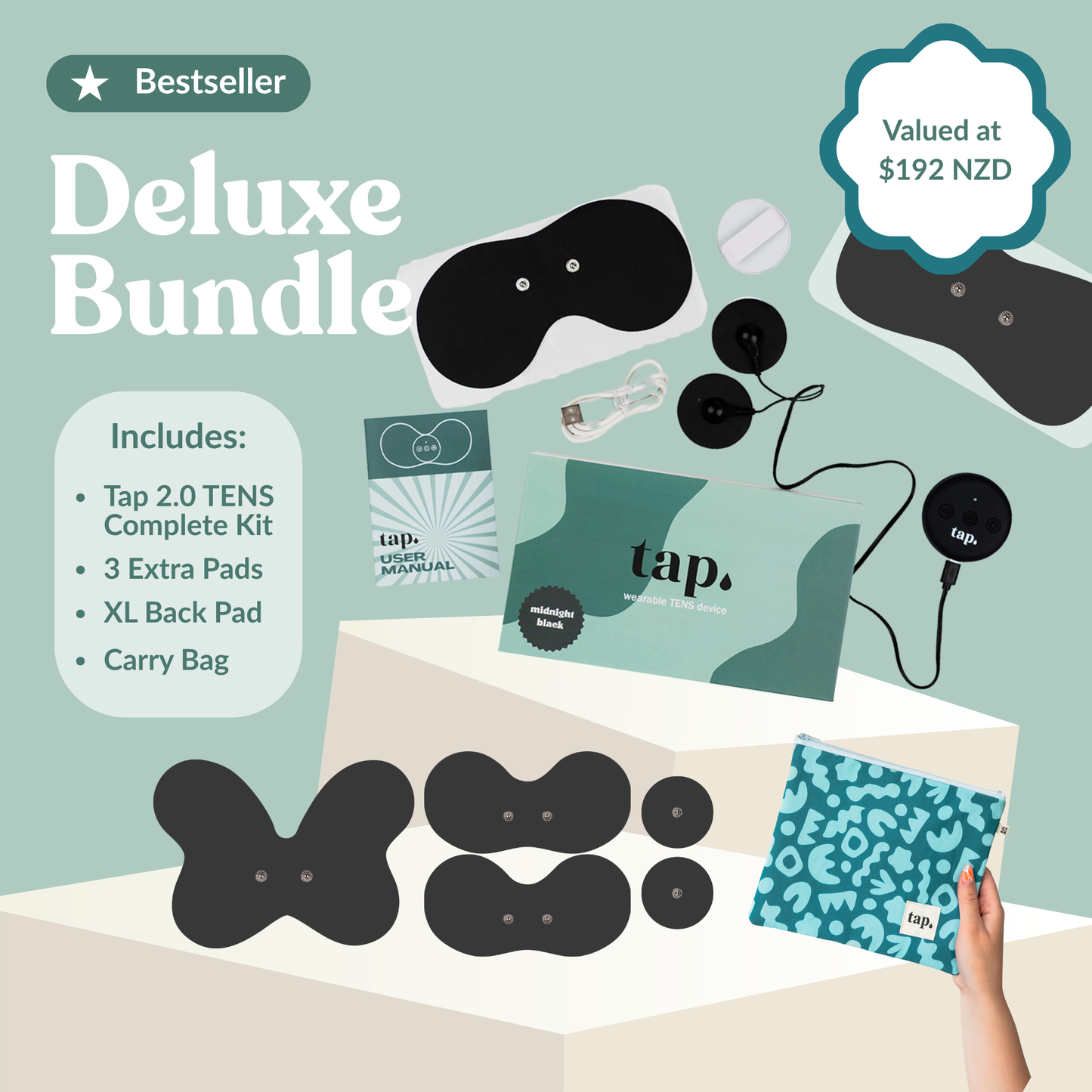Deluxe Bundle Tap 2.0 & Accessories