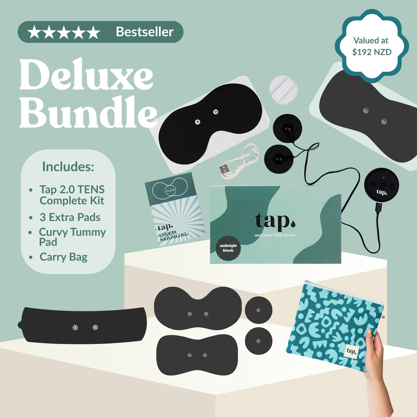 Deluxe Bundle Tap 2.0 & Accessories