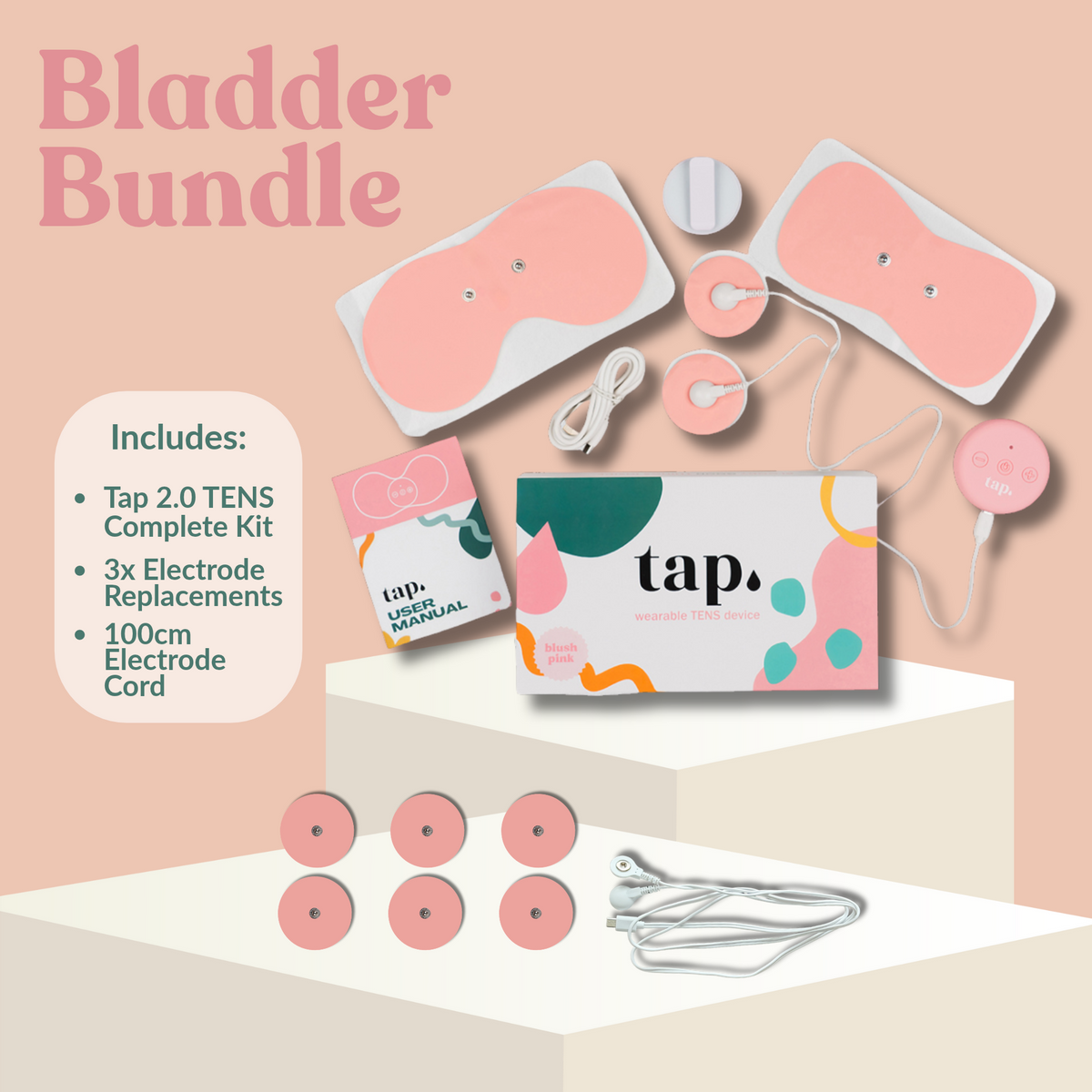 Tap 2.0 Bladder Bundle (For clinician-guided use)