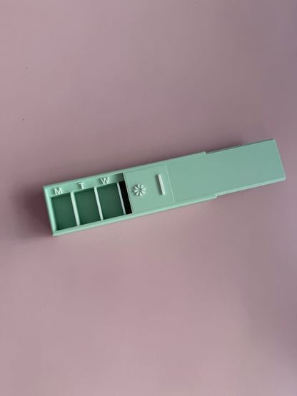 7 Day Pill Organiser by Pretty Printed