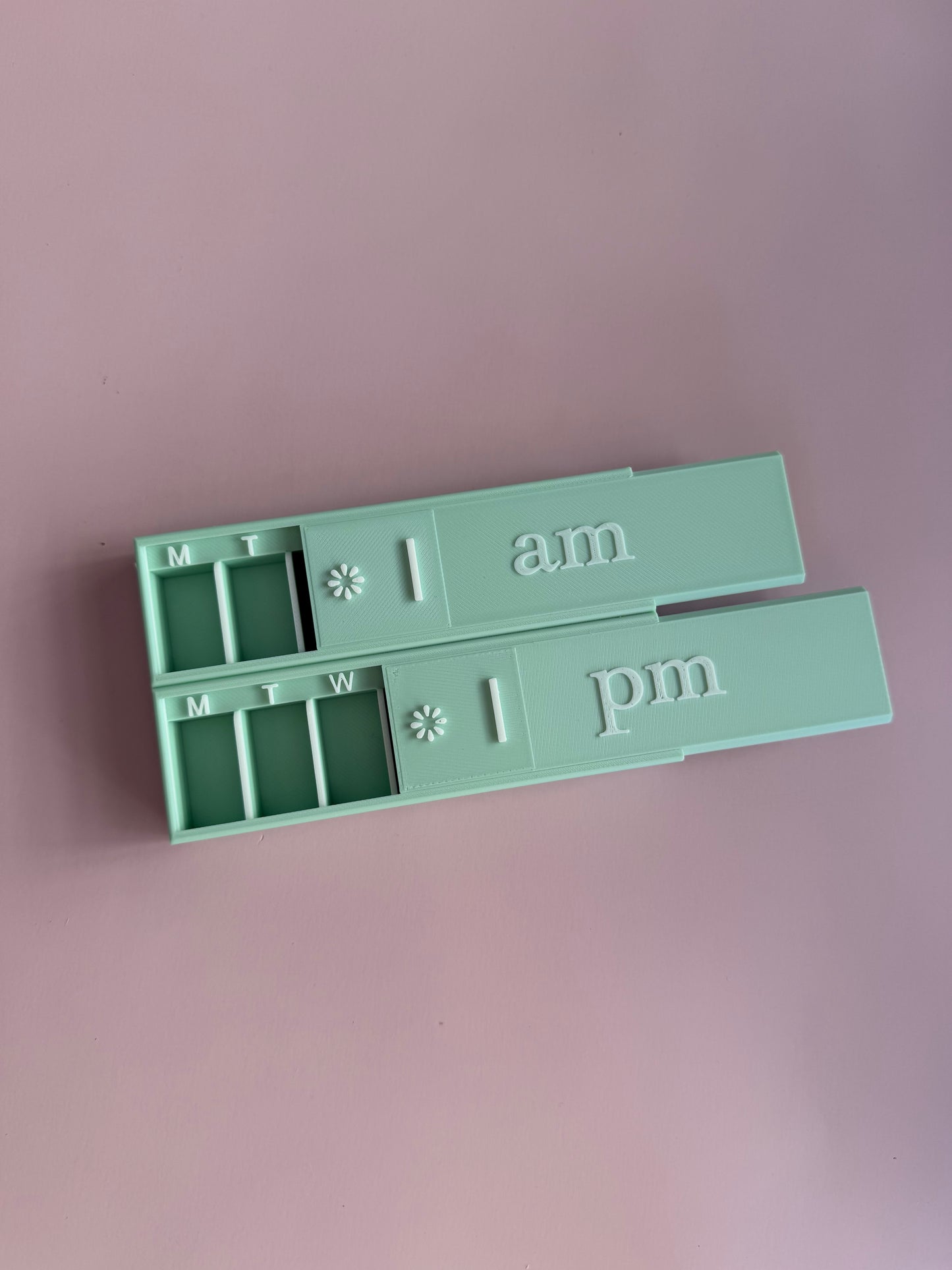 7 Day Pill Organiser by Pretty Printed
