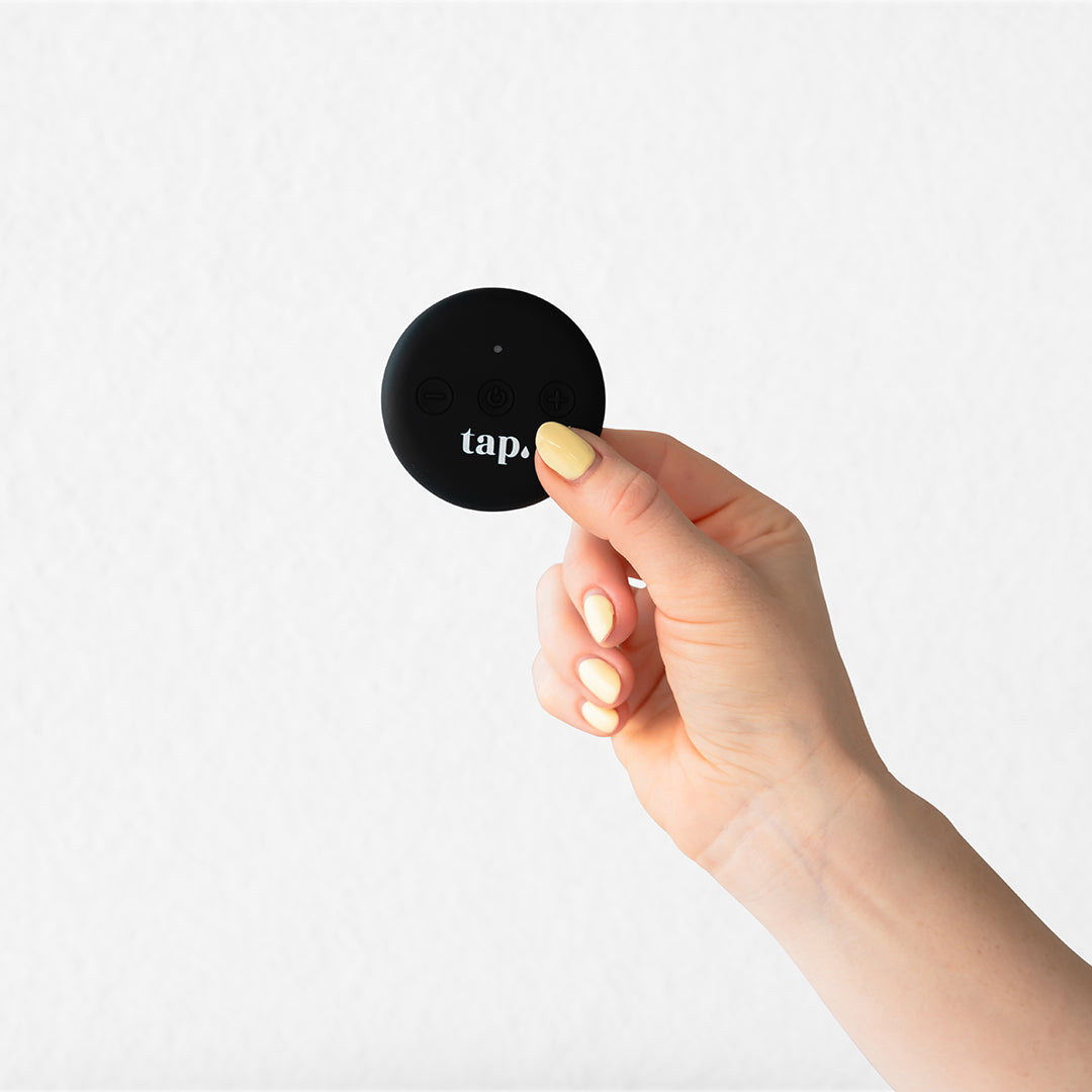 TAP 2.0 wireless TENS device for period pain and endometriosis relief
