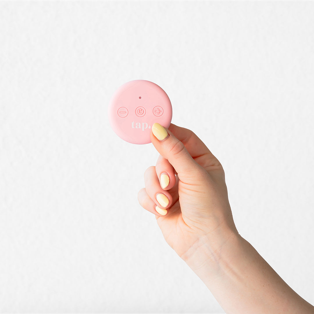 TAP 2.0 wireless TENS device for period pain and endometriosis relief